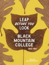 Image of Leap Before You Look by Helen Molesworth (Hardback Book)
