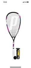 Image of Prince Pro Viper 900 O3 Squash Racket With Cover No Balls