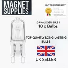 Image of G9 Halogen Bulbs x 5-20 Bulbs 18W 20W 25W 28W 33W 40W 60W Lamp Light Bulb 220v