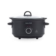Image of Salter Kuro 3.5L Slow Cooker 3 Heat Settings/Keep Warm for Family Cooking 200W