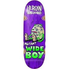 Image of Heroin Skateboards Mutant Wide Boy Deck | 10.28"