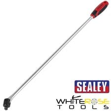 Image of Sealey Premier Breaker Bar 750mm 1/2" Drive Flexible Head Knuckle Power Bar