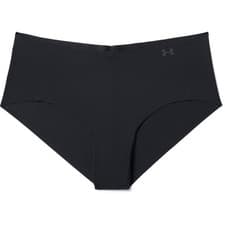 Image of Under Armour 1325616 Women's UA Pure Stretch Hipsters (3 Pack), Black, X-Large