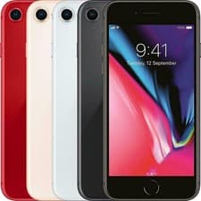 Image of Apple iPhone 8 - 64GB/128GB/256GB - All Colours - UNLOCKED -VERY GOOD CONDITION