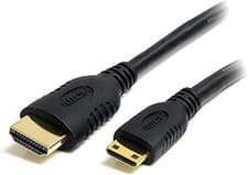Image of Startech.Com 50Cm Mini HDMI to HDMI Cable with Ethernet - 4K 30Hz High Speed Min