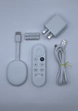 Image of NEW Google Chromecast HD with Google TV Media Streamer & Remote Control 4th Gen
