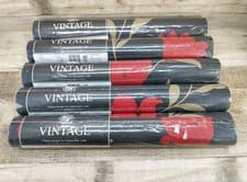 Image of Arthouse Vintage Luxury Wallpaper Fonteyn Black/Red 430301 (New & Sealed) X5