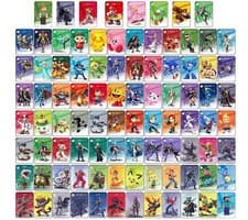 Image of for Nintendo Switch Wii U 95PCS Super Smash Bros. Ultimate PVC NFC Cards