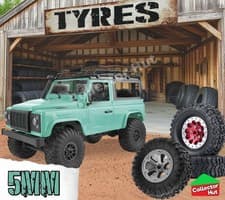 Image of RC Model Car Truck Wheels Tires Upgrades 5MM Choose Size Weight GO WIDE BOY!