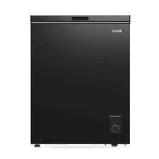 Image of Freestanding Chest Freezer, 142L, Outbuilding Safe - Black