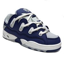 Image of OSIRIS SHOES D3 OG NAVY GREY WHITE TRAINERS (UK 8 EUR 42)