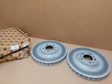 Image of Peugeot 407 607 Front Brake Disc Set 330mm 4249A7 Genuine NEW Vented