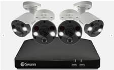 Image of SWANN SWNVK-887804FB-EU 8Channel 4K Ultra HD Security System - 2TB, 4xHD Cameras
