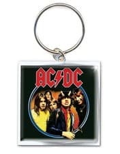 Image of AC/DC Keyring Keychain Highway to Hell band logo new Official One Size