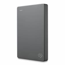 Image of Seagate Basic 1TB - 2TB- 4TB Grey Portable External Hard Drive 2.5" USB 3.0