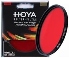 Image of Hoya 49mm R1 Red PRO HMC Hoya 25A Filter Hoya 49mm Red For Black & White Images