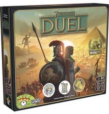 Image of 7 Wonders Duel 2 Player Strategy Card Game, Fast-Paced Tabletop, Age 10+ Gift