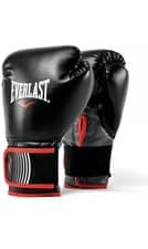 Image of EVERLAST CORE Training Boxing Gloves Boxing Gloves  (BLACK / RED) - 14oz - New
