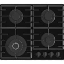 Image of Hisense GG663BHF Built In 60cm 4 Burners Black Gas Hob