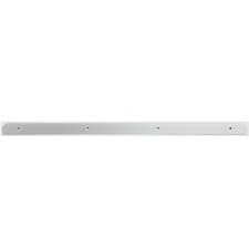 Image of 30mm Worktop Trims - Matt Satin Silver Joining Strips & End Caps - UK Quality