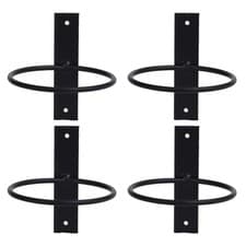 Image of Space Saving Metal Wall Planters with Efficient Drainage and Airflow Features