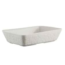 Image of Mason Cash In The Forest Rectangular Baker White 1 x 31cm x 20cm, Ceramic