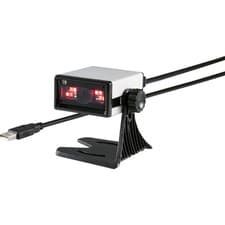 Image of Renkforce Rf-4353860 2D Barcode Scanner Silver Corded Imager USB A Built-In