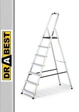Image of ALUMINIUM PLATFORM STEP - 7 TREAD EN131 PRO 150KG