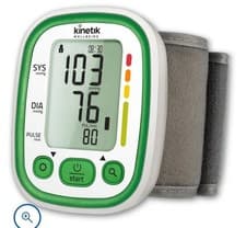 Image of NEW AND BOXED KINETIK ADVANCED WRIST BLOOD PRESSURE MONITOR