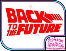 Image of Back to the Future A Vinyl Sticker Car Van Wall Room Poster Laptop Window Decal
