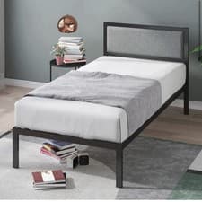 Image of Single Bed With Headboard