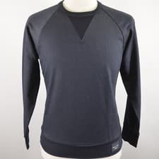 Image of Men's Replay Denim Blue Sartoriale Sweatshirt Small RRP £115
