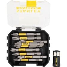 Image of Stanley FatMax Impact Phillips Screwdriver Bits and Ring Magnet Assorted Phillip