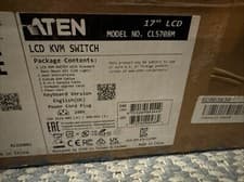 Image of ATEN CL5708M KVM Switch Rack Mounting 1280 x 1024 pixels Black See Description