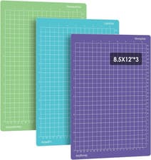 Image of 3Pieces Cutting Mat for Cricut Joy Xtra 8.5""X12""Inch, Standardgrip, Lightgrip
