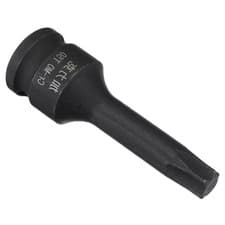 Image of T50 Impact Torx Bit Socket 3/8" Square Drive 60mm Length CR-MO Steel