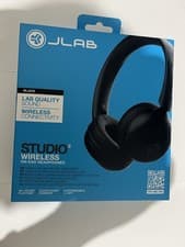 Image of JLAB wireless black studio wireless headphones 45+ hours playtime brand new