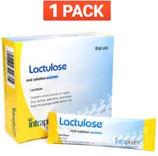 Image of LACTULOSE Oral Solution Sachets 10g/15ml 10 Sachets -BRANDS MAY VARY