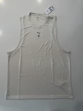 Image of Puma x Alex Toussaint AT Performance Tank Alpine Snow 528155-15 Mens L NWT