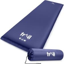 Image of Extra Wide Self Inflating Sleeping Mat Foam Camping Mattress 186cm x 65cm x 10cm