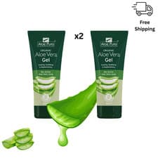 Image of Aloe Pura Aloe Vera Gel 200ml Pack of 2 – Soothing Skin Hydration