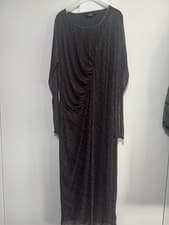 Image of Long Tall Sally Mesh Ruched Dress Size 22/24