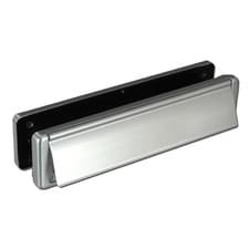 Image of L18654 - FAB & FIX Nu-Mail UPVC Letter Box 40-80 - 310mm Wide - Chrome