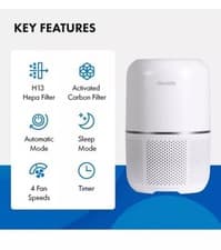 Image of Devola Air Purifier for Home,HEPA Filter Removes 99.97% of Pollen, Allergy Part