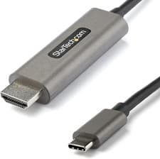 Image of StarTech.com 2m USB C to HDMI Cable 4K 60Hz w/ HDR10 UHD USB Type-C to HDMI 2.0b