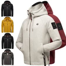 Image of Stone Harbour Men Hoodie Sweat Jacket Hooded Jacket Sweater Pullover Finn Luca