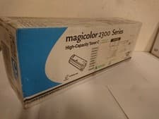 Image of Genuine Original Konica Minolta 1710517-008 Magicolor 2300 Toner Cartridge Cyan