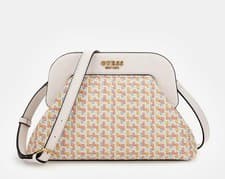 Image of GUESS Women's Abey Braided Clutch Multi Style Wx8558170
