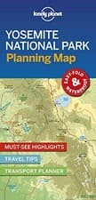 Image of LONELY PLANET YOSEMITE NATIONAL PARK PLANNING MAP **BRAND NEW**