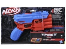 Image of Nerf Alpha Strike Fang QS-4 Foam Dart Blaster with 10 Darts Brand New Hasbro